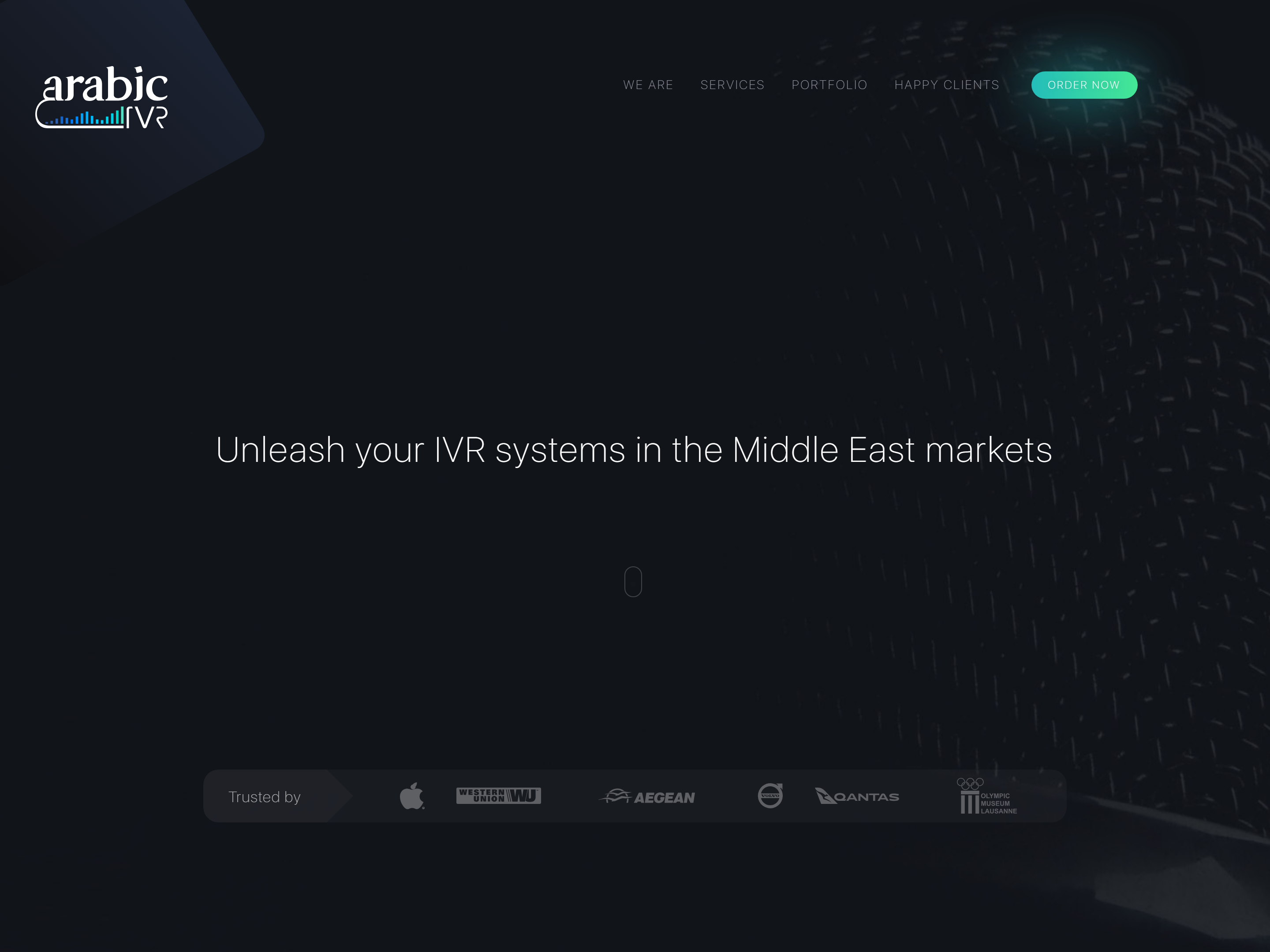 arabicivr.com homepage